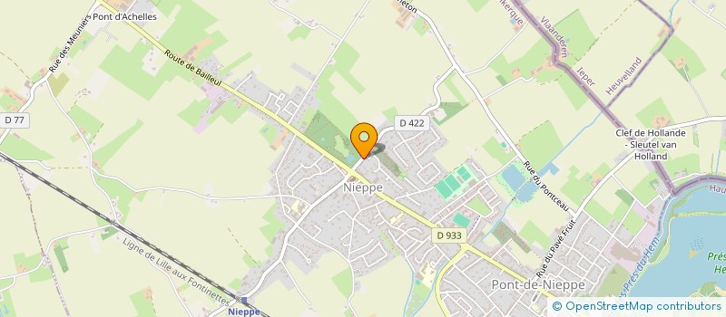 localisation de l'entreprise MADAME CLAIRE LAIGNEL  NIEPPE