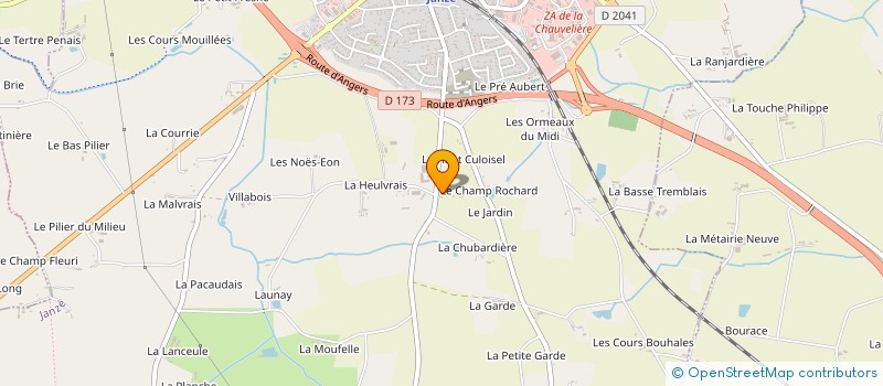 localisation de l'entreprise MADAME CLAIRE LAILLE  JANZE