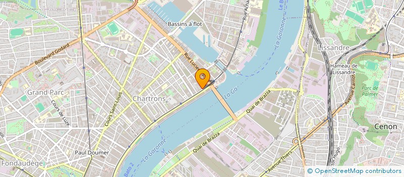 localisation de l'entreprise MADAME CLAIRE LAMBARE  BORDEAUX