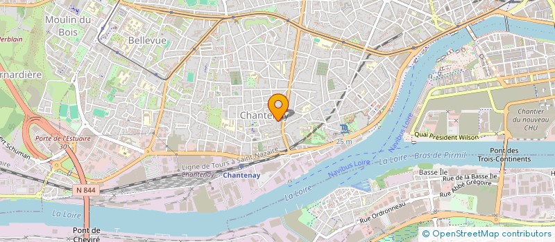 localisation de l'entreprise MADAME CLAIRE LAMBEAU à NANTES