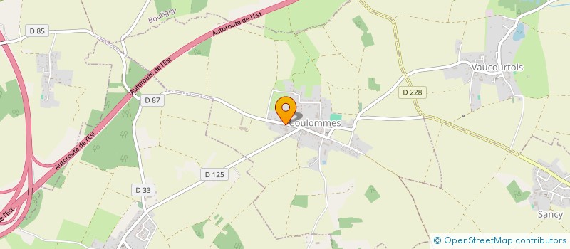 localisation de l'entreprise MADAME CLAIRE LAMOULIATTE  VILLIERS-SUR-MORIN