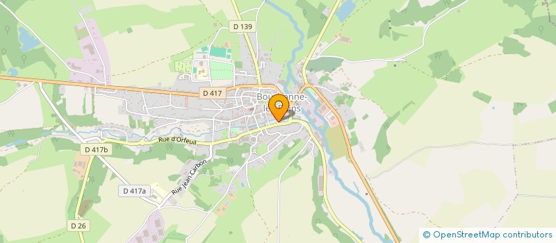 localisation de l'entreprise MADAME CLAIRE LANGLET à BOURBONNE-LES-BAINS