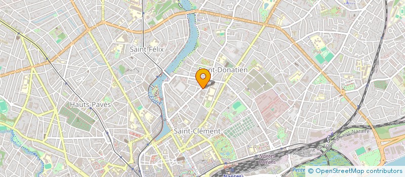 localisation de l'entreprise MADAME CLAIRE LAOT à NANTES