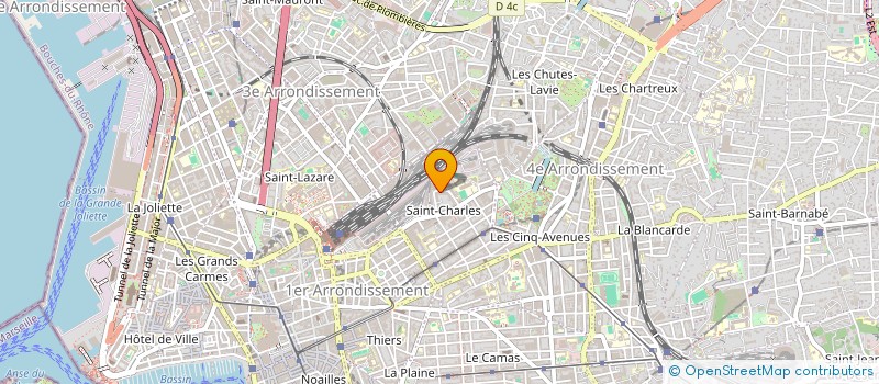 localisation de l'entreprise MADAME CLAIRE LARRIVEE à MARSEILLE
