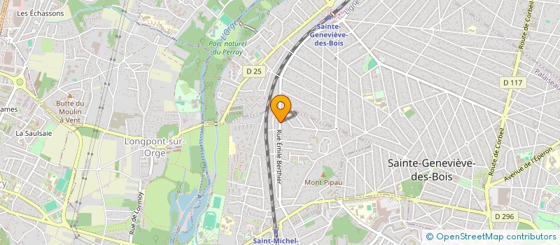 localisation de l'entreprise MADAME CLAIRE LAUNAY  SAINT-MICHEL-SUR-ORGE