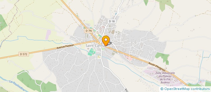 localisation de l'entreprise MADAME CLAIRE-LAURE DE BOEVER  SAINT-CANNAT