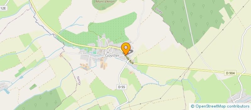 localisation de l'entreprise MADAME CLAIRE LAURENT  FORCELLES-SAINT-GORGON