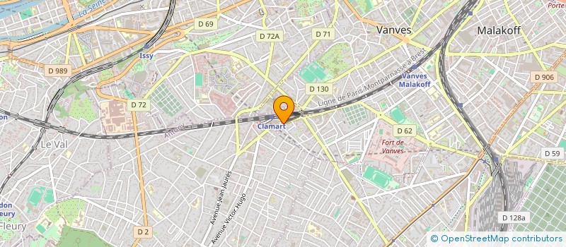 localisation de l'entreprise MADAME CLAIRE LAURENTIE  MALAKOFF