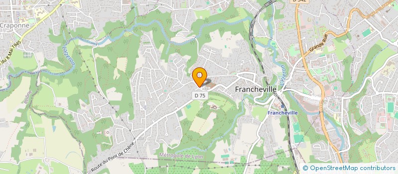 localisation de l'entreprise MADAME CLAIRE LE GALL à FRANCHEVILLE
