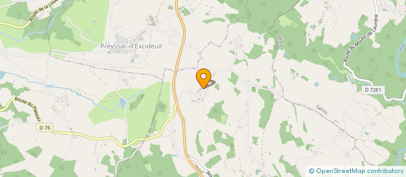 localisation de l'entreprise MADAME CLAIRE LE GUEVEL  ANLHIAC