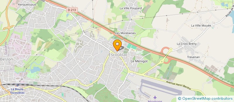 localisation de l'entreprise MADAME CLAIRE LE GULUDEC à LA BAULE-ESCOUBLAC