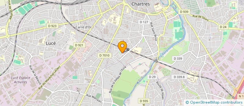 localisation de l'entreprise MADAME CLAIRE LE MARCHAND à CHARTRES