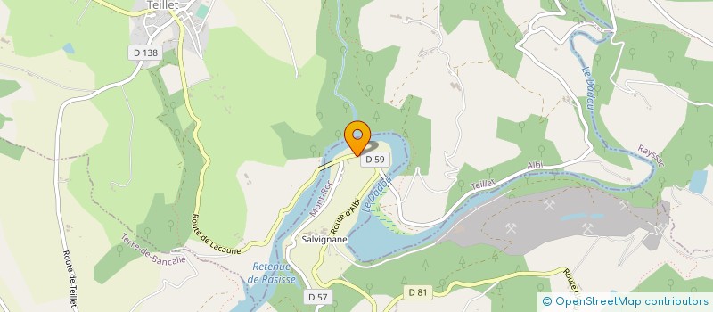 localisation de l'entreprise MADAME CLAIRE LE METTE  TERRE-DE-BANCALIE