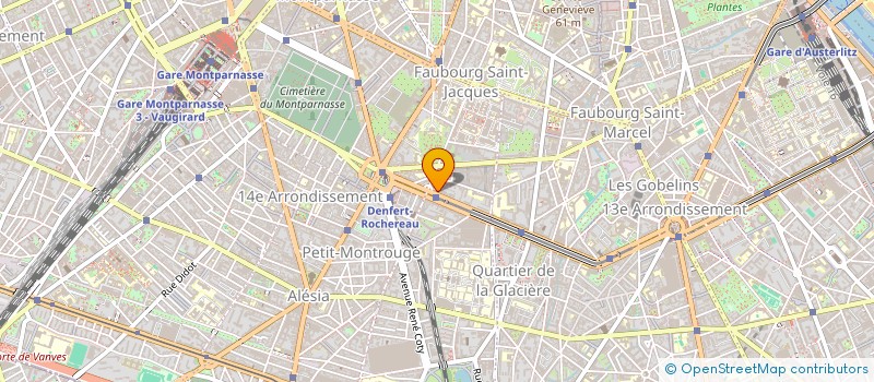 localisation de l'entreprise MADAME CLAIRE LE TOURNEAU  PARIS