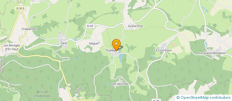 localisation de l'entreprise MADAME CLAIRE LECAPLAIN  SAINT-SULPICE-LE-DUNOIS