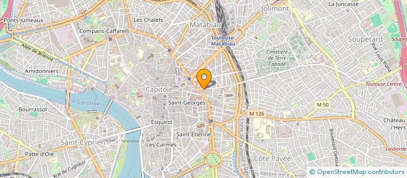 localisation de l'entreprise MADAME CLAIRE LEDUC à TOULOUSE