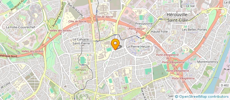 localisation de l'entreprise MADAME CLAIRE LEFEBVRE à CAEN