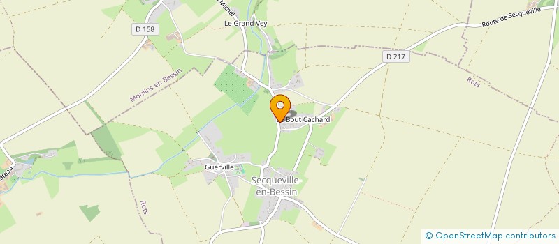 localisation de l'entreprise MADAME CLAIRE LEHUGEUR à ROTS