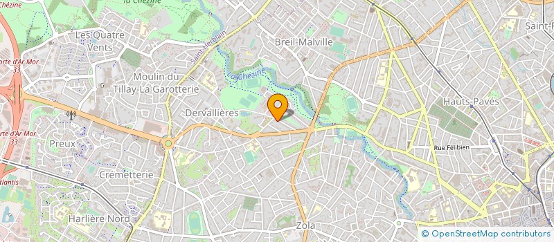 localisation de l'entreprise MADAME CLAIRE LELONG à NANTES