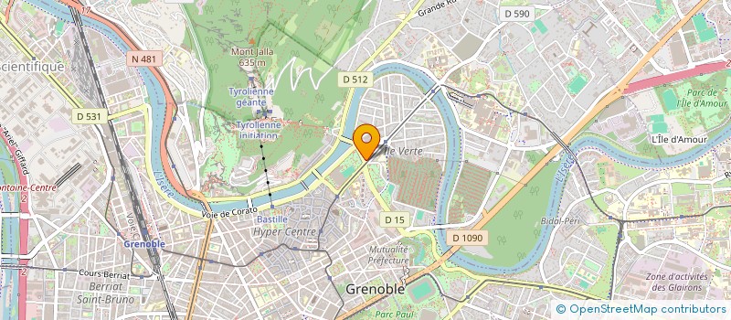 localisation de l'entreprise MADAME CLAIRE LEMAGNY à GRENOBLE