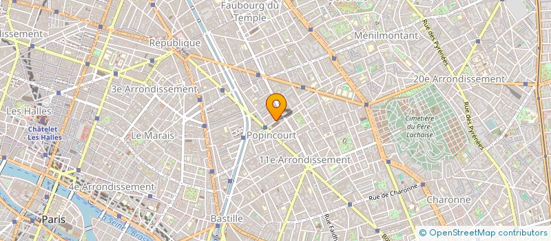 localisation de l'entreprise MADAME CLAIRE LEMEE  PARIS