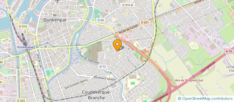 localisation de l'entreprise MADAME CLAIRE LEMOINE  COUDEKERQUE-BRANCHE