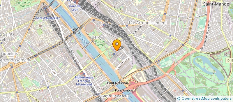 localisation de l'entreprise MADAME CLAIRE LEPERCQ  PARIS