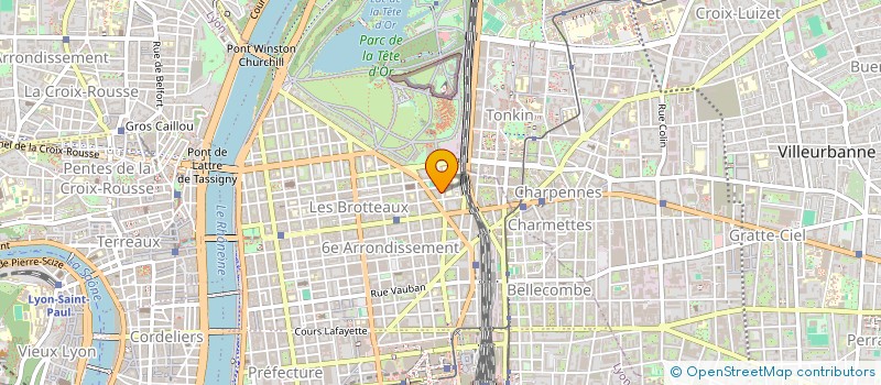 localisation de l'entreprise MADAME CLAIRE LEPREUX  LYON