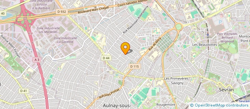 localisation de l'entreprise MADAME CLAIRE LERAT  PARIS