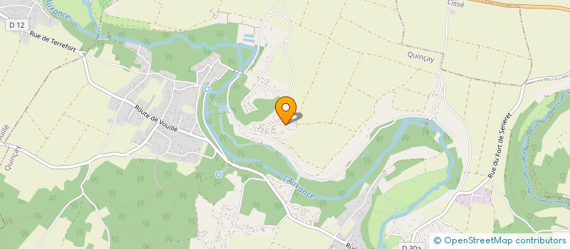 localisation de l'entreprise MADAME CLAIRE LEROUX  QUINCAY