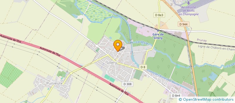 localisation de l'entreprise MADAME CLAIRE LEROY  SACY