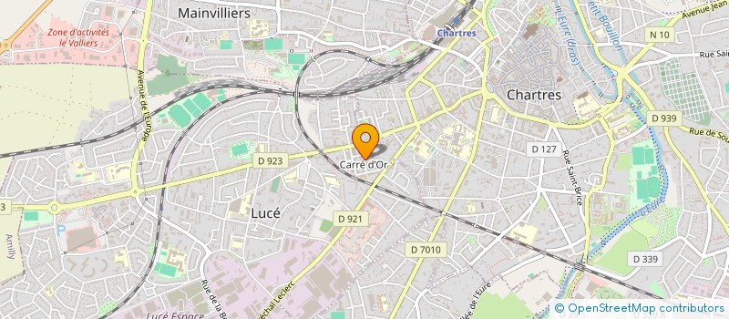 localisation de l'entreprise MADAME CLAIRE LESCORNEZ à LUCE