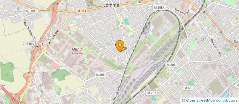 localisation de l'entreprise MADAME CLAIRE LETIERS à LILLE
