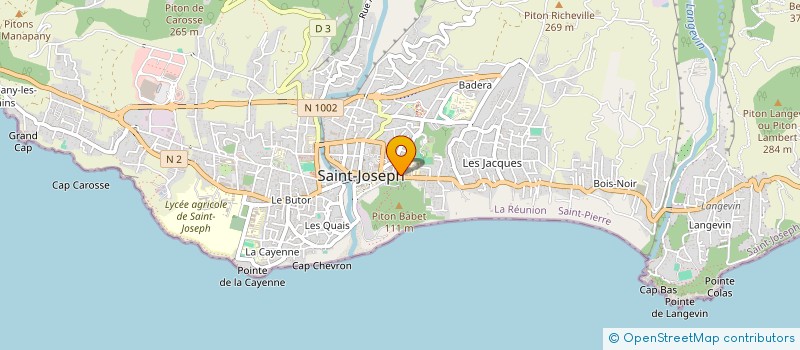 localisation de l'entreprise MADAME CLAIRE LETRILLARD à SAINT-JOSEPH