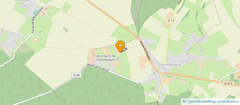 localisation de l'entreprise MADAME CLAIRE LEVESQUE  POMMEREVAL