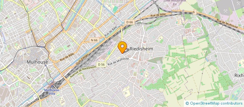 localisation de l'entreprise MADAME CLAIRE LHOSPICE  RIEDISHEIM