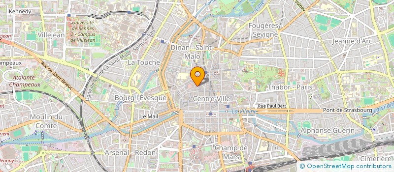 localisation de l'entreprise MADAME CLAIRE LHUISSIER  RENNES