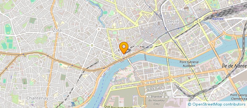 localisation de l'entreprise MADAME CLAIRE LHYGONAUD  NANTES