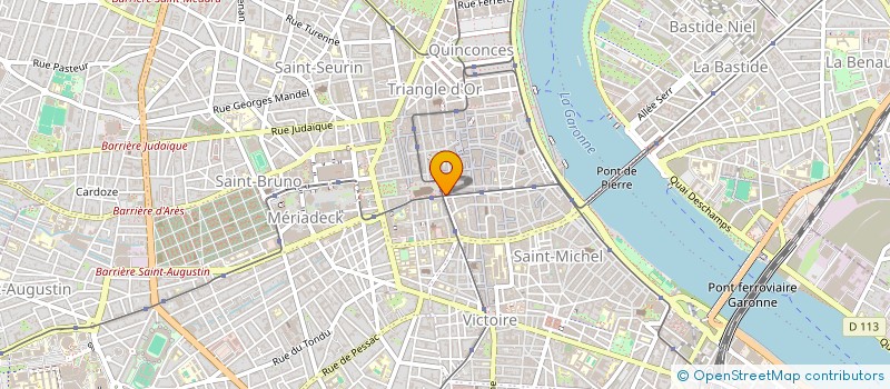 localisation de l'entreprise MADAME CLAIRE LIBLANC  BORDEAUX