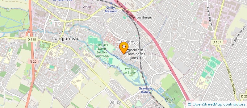 localisation de l'entreprise MADAME CLAIRE LIDUENA  CHATENAY-MALABRY