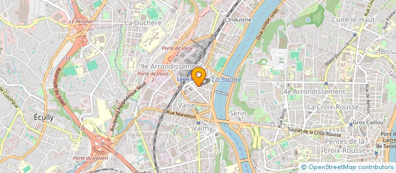 localisation de l'entreprise MADAME CLAIRE-LINE PEREZ  LYON