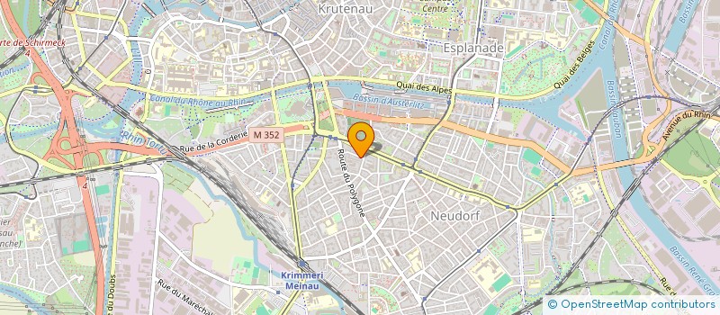 localisation de l'entreprise MADAME CLAIRE-LISE GRAFF à STRASBOURG