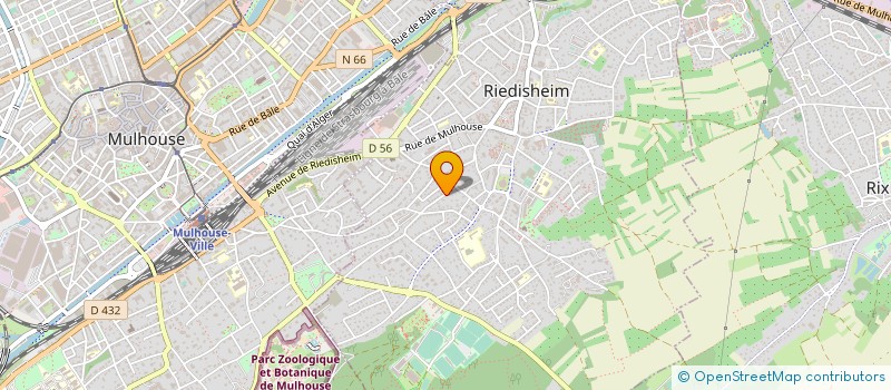 localisation de l'entreprise MADAME CLAIRE-LISE LAZARUS  RIEDISHEIM