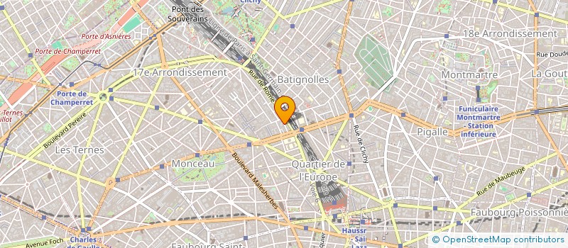 localisation de l'entreprise MADAME CLAIRE LISIECKI  PARIS