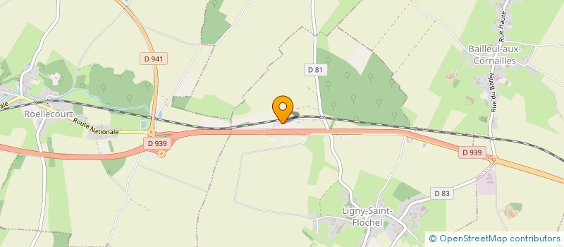 localisation de l'entreprise MADAME CLAIRE LIVOYE  LIGNY-SAINT-FLOCHEL