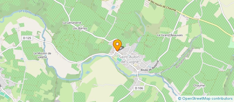 localisation de l'entreprise MADAME CLAIRE LOGERAIS  DENEE