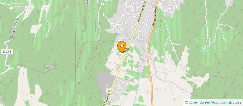 localisation de l'entreprise MADAME CLAIRE LONGUET  TRESQUES