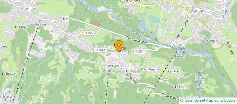 localisation de l'entreprise MADAME CLAIRE LONGUEVILLE  SAMOENS