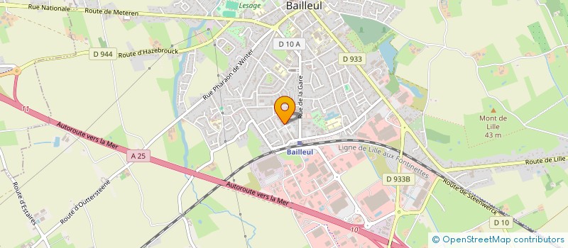 localisation de l'entreprise MADAME CLAIRE LOTTEN à BAILLEUL