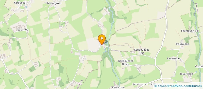 localisation de l'entreprise MADAME CLAIRE LOUCHE  PLOUVORN